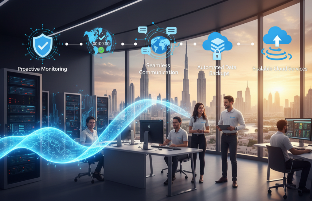 IT support companies in Dubai are the unseen force that powers your business engine.