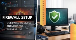 Firewall Setup Compared to Simple Antivirus For Business Use