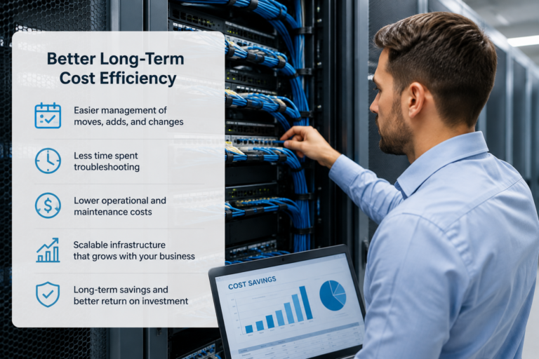 structured cabling system Dubai, UAE by WaveRiser IT